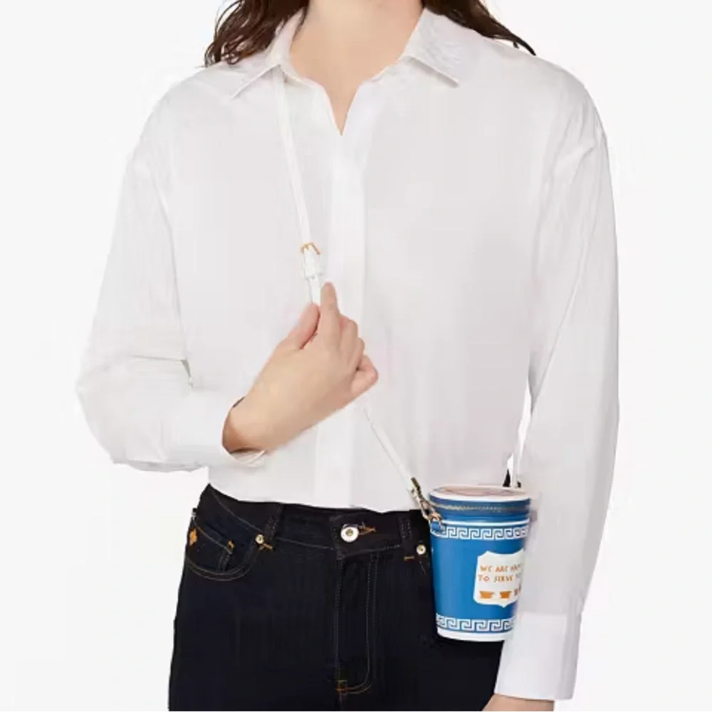 NWT Kate Spade Collectable Coffee Break 3D Crossbody - Picture 6 of 7